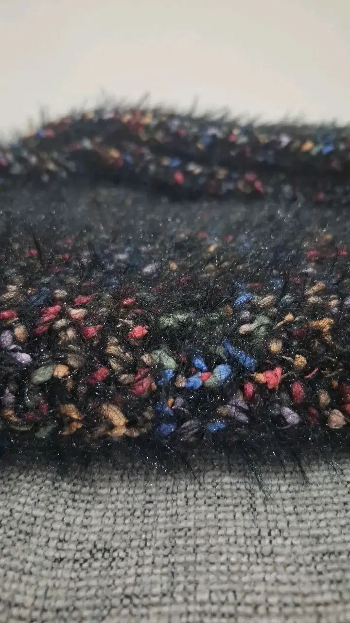 Suéter de lana multicolor para mujer - 5