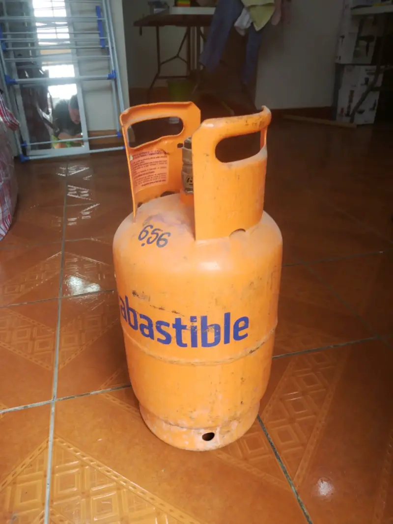 Balon de gas lleno de 5 kg
