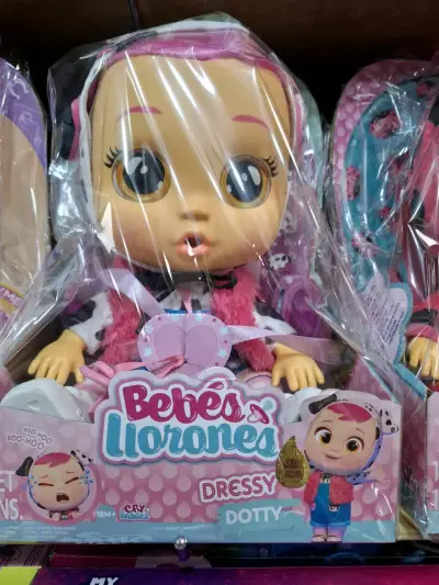 Muñeca Bebés Llorones Dressy Dotty original - miniatura 1