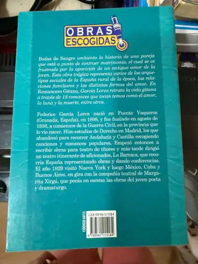 Bodas de Sangre y Romancero Gitano de Federic - miniatura 2