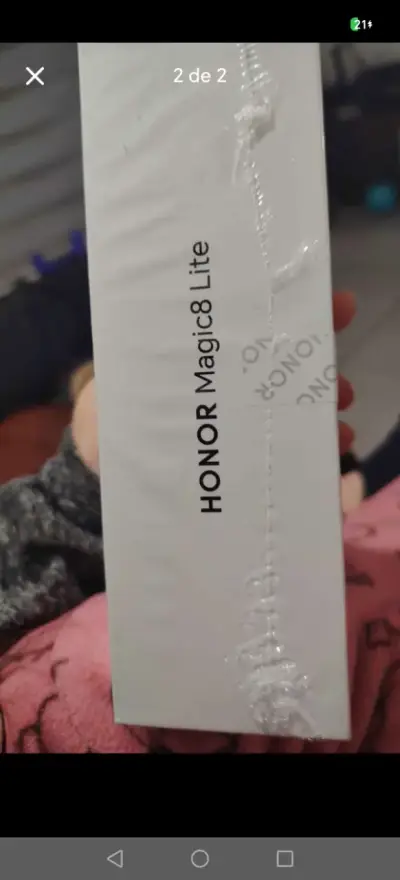Smartphone Honor Magic8 Lite nuevo en caja - miniatura 1
