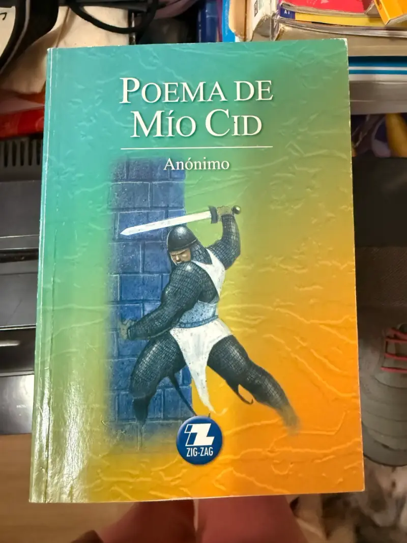 Libro Poema de Mío Cid Anónimo Editorial Zig-Zag - 1