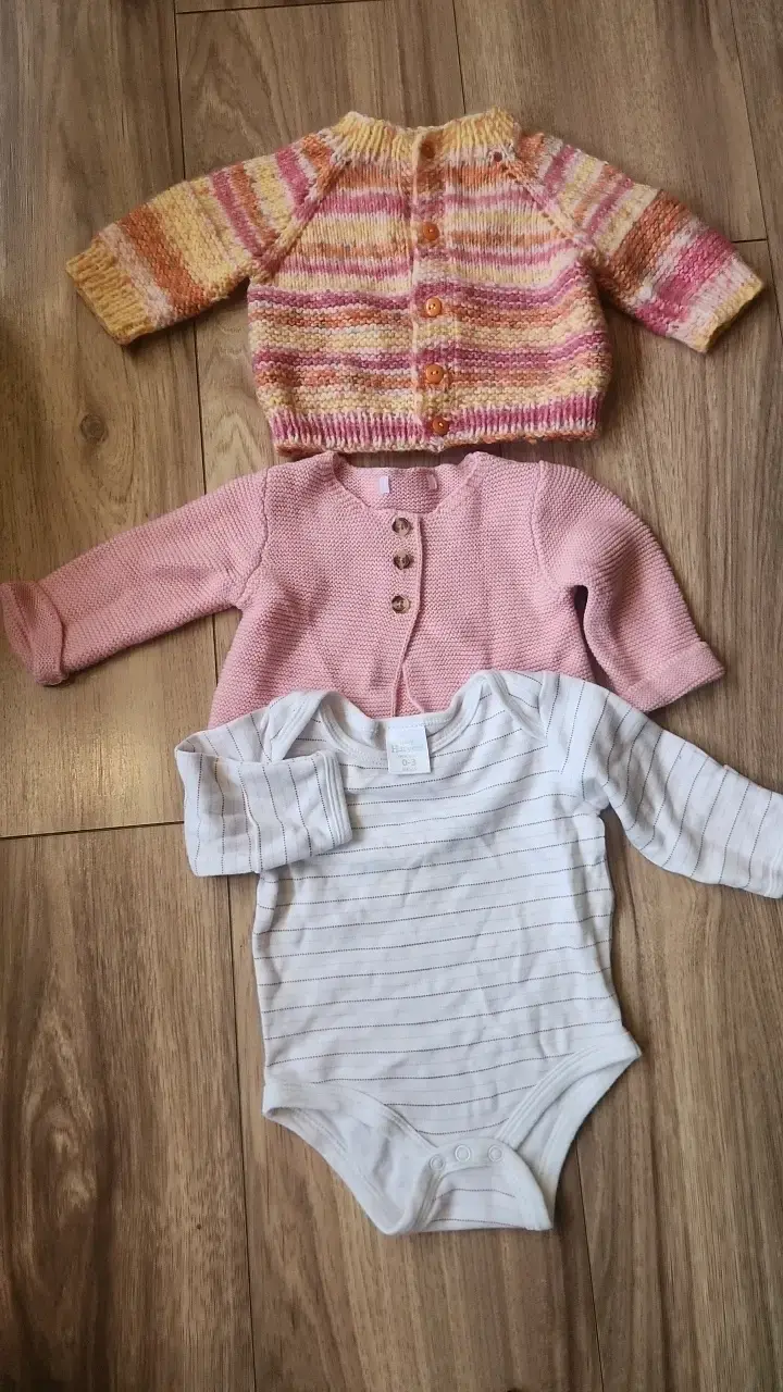 Conjunto de ropa para bebé de lana y algodón