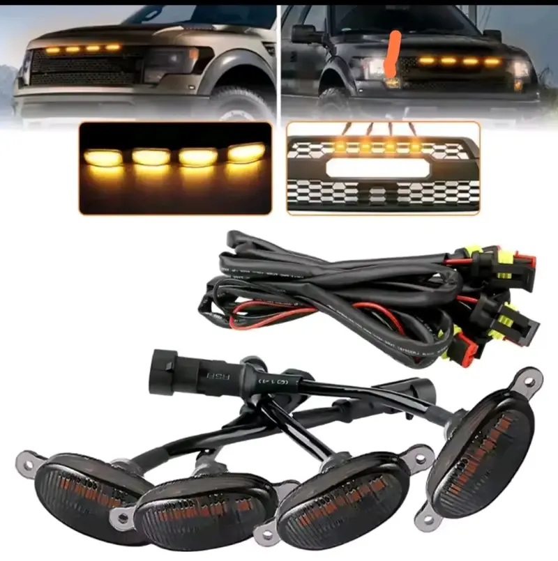 Luces LED para parrilla de camioneta - 1