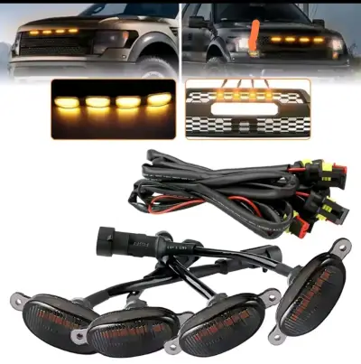 Luces LED para parrilla de camioneta - miniatura 1