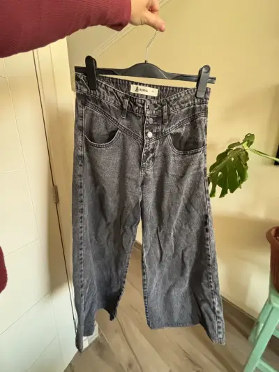 Jeans grises wide  Rupha - miniatura 1