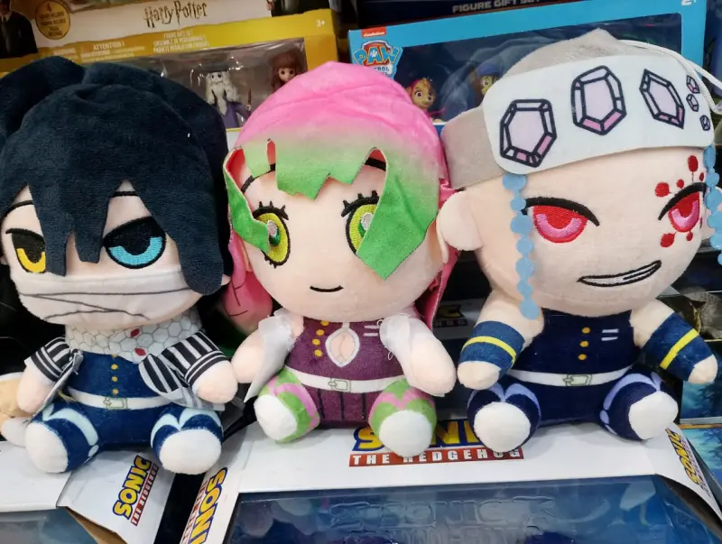 peluches kawai Demon Slayer los pilares unidad - 1