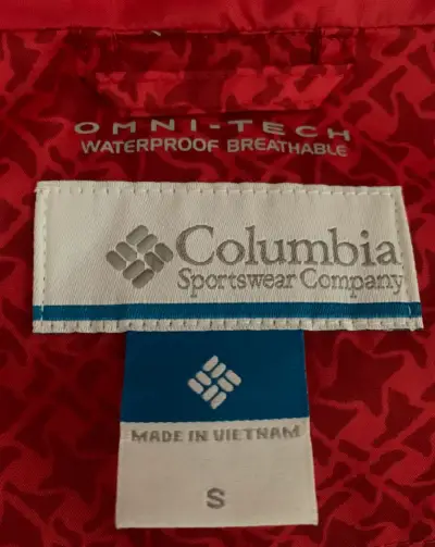 Abrigo impermeable Columbia talla S - miniatura 2