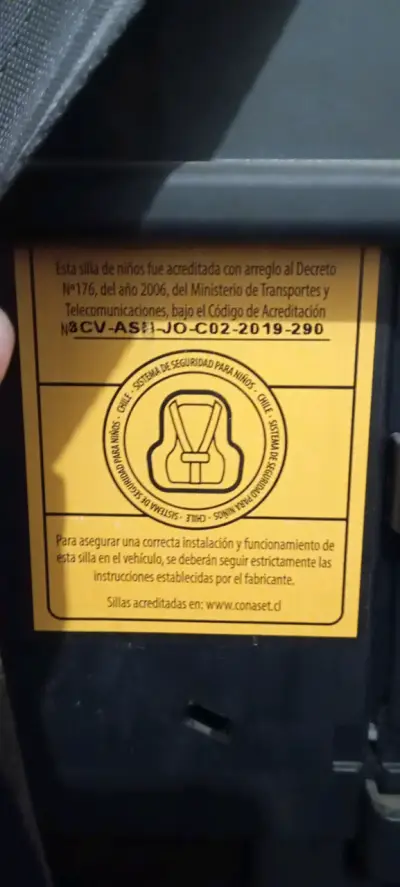 Silla de seguridad para niñ@s - miniatura 5