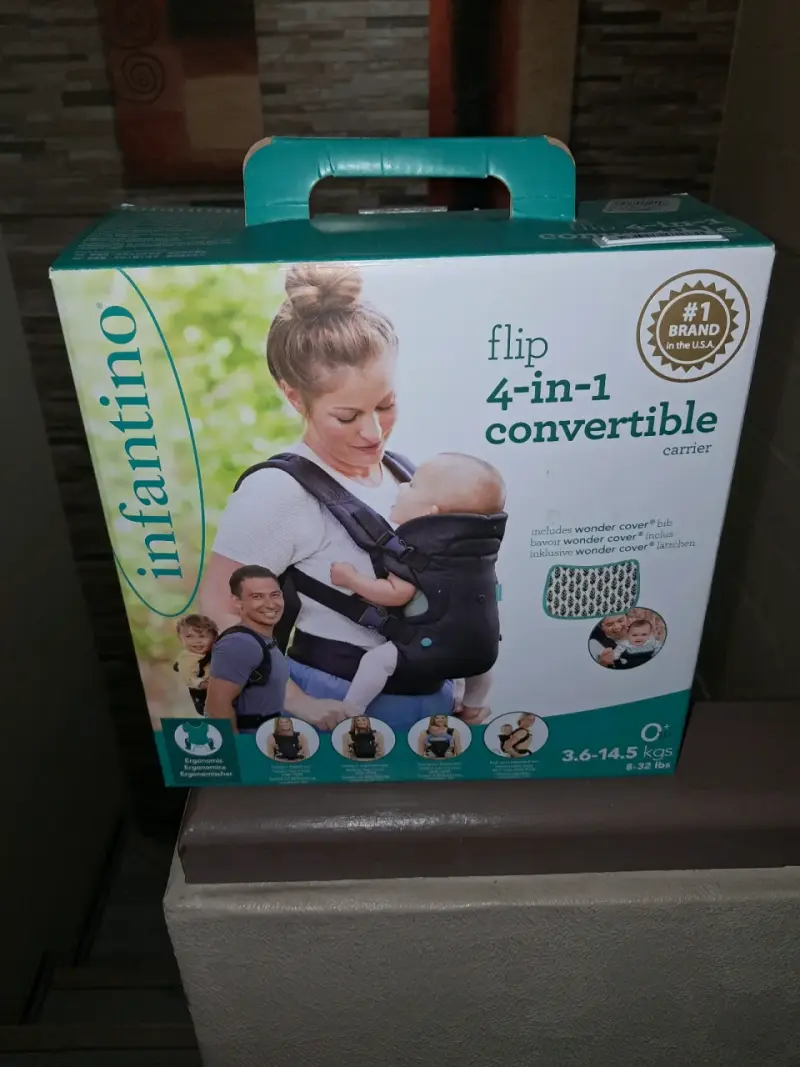Portabebés Infantino Flip 4 en 1 Convertible - 1