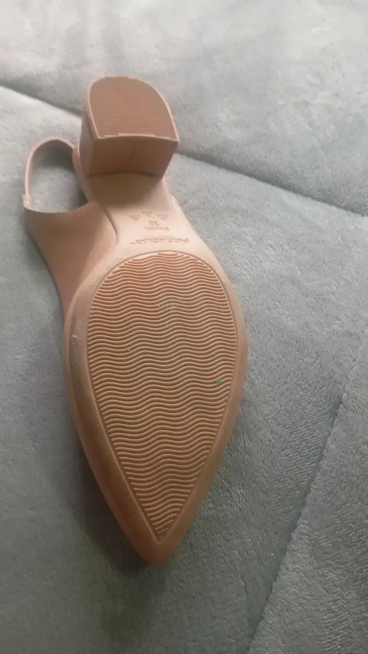 Zapatos Piccadilly beige con tacón bajo - 4