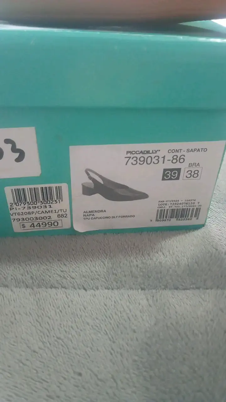Zapatos Piccadilly beige con tacón bajo - 6