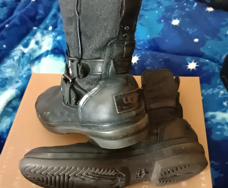 Botas de cuero UGG waterprove y zapato hombre cuer - 2
