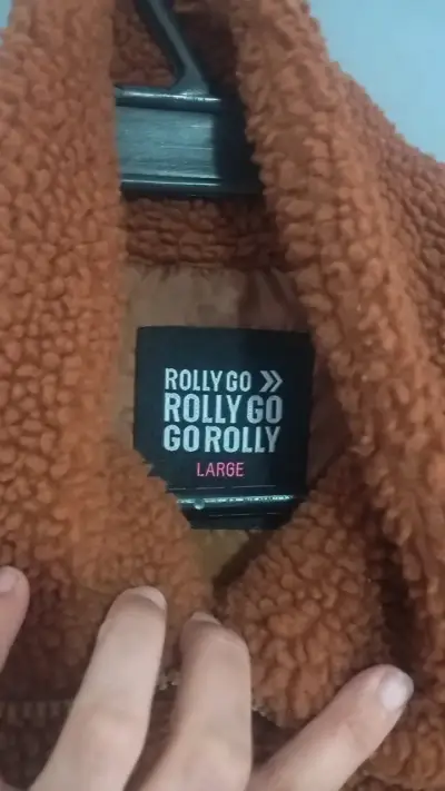 Chaqueta acolchada marrón con forro polar - miniatura 4