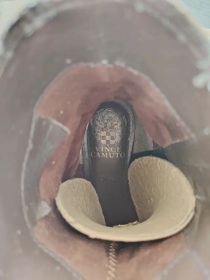 Botas de cuero marrón con hebilla - 3