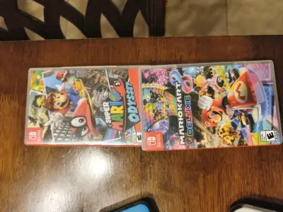 Nintendo swicht oled y Super Mario Odyssey y Mar - miniatura 1