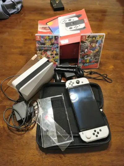 Nintendo swicht oled y Super Mario Odyssey y Mar - miniatura 3