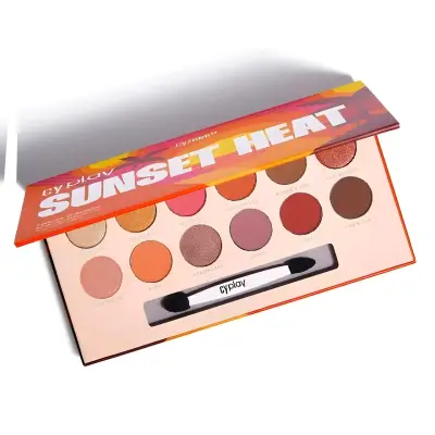 Paleta de Sombras Cyzone Sunset Heat 12 Colores - miniatura 1