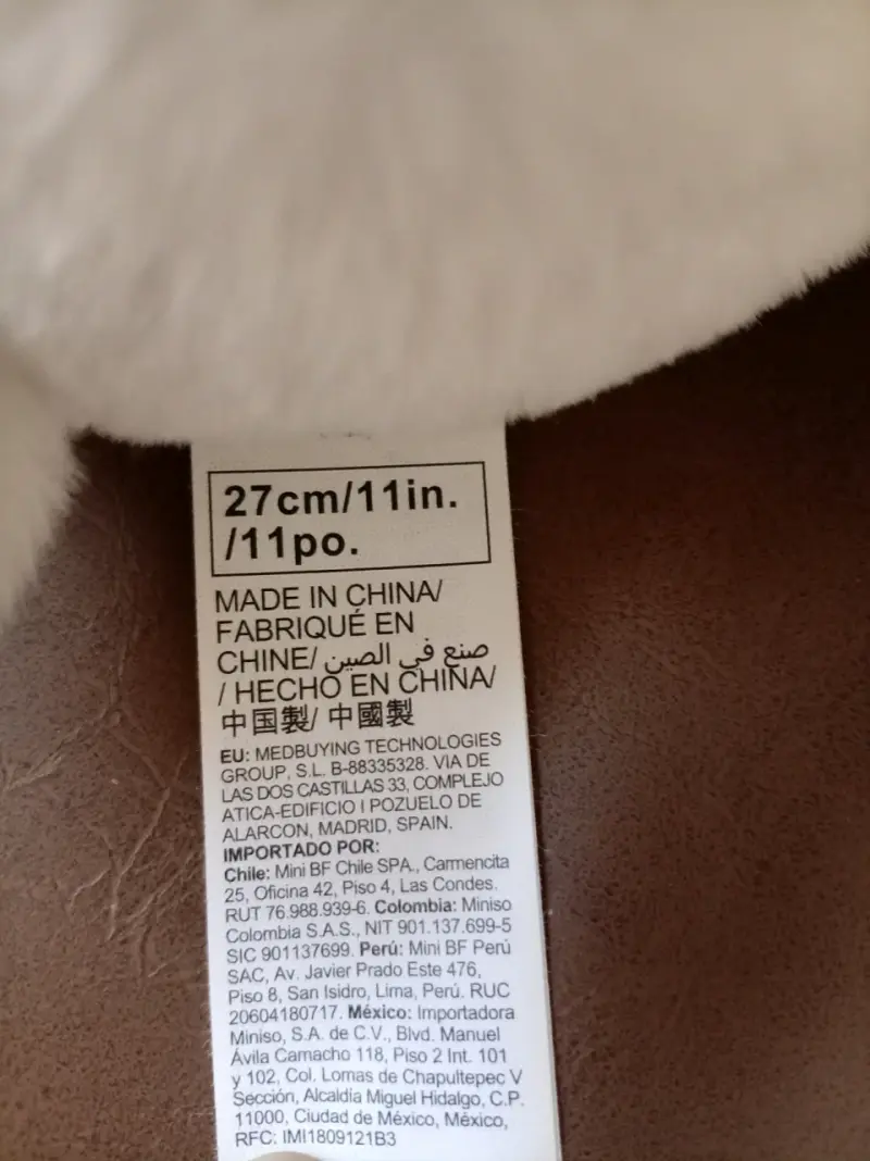Peluche Stitch disfrazado de panda Miniso - 5