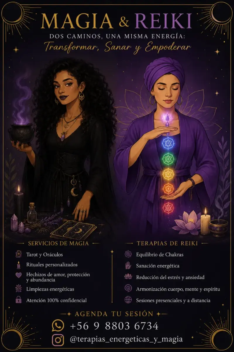 Servicios de Magia y Reiki: Transformación y Sanación - 1