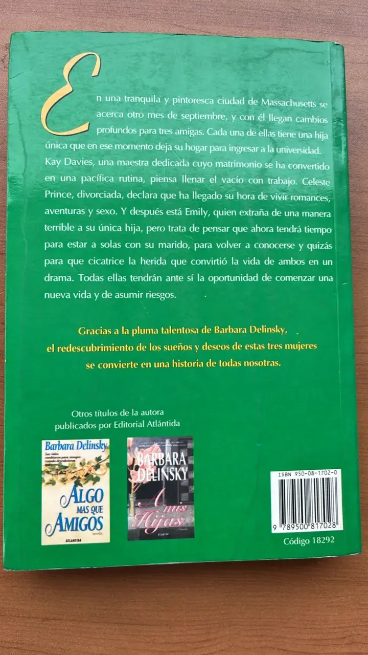 Libro 'Encuentro con los Sueños' de Barbara Delinsky - 2