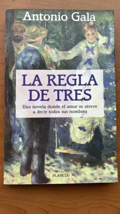 Libro 'La Regla de Tres' de Antonio Gala - miniatura 1