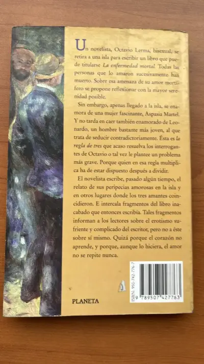 Libro 'La Regla de Tres' de Antonio Gala - miniatura 2