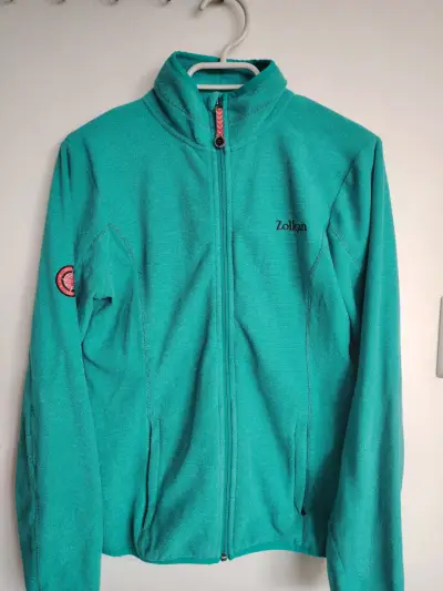 Chaqueta polar turquesa Zolkan para mujer - miniatura 1
