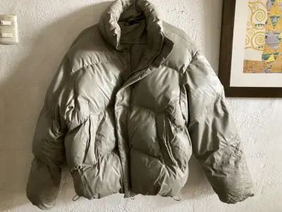 Chaqueta acolchada Zara color beige - miniatura 1