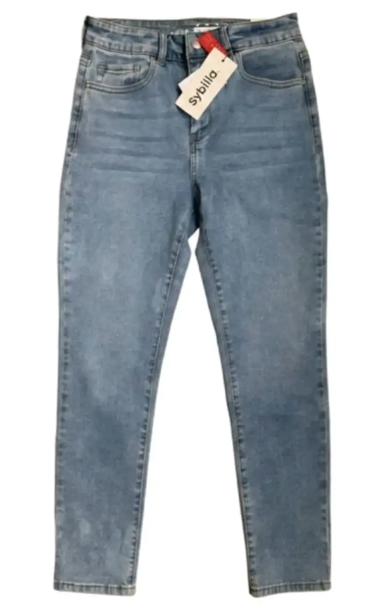 Jeans azul claro Sybilla para mujer