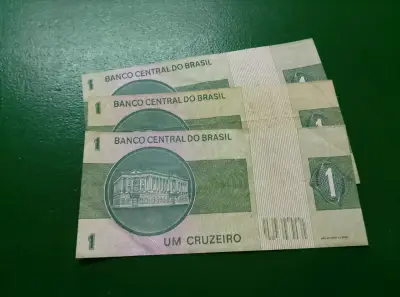Billetes antiguos de un Cruzeiro brasileño - miniatura 2