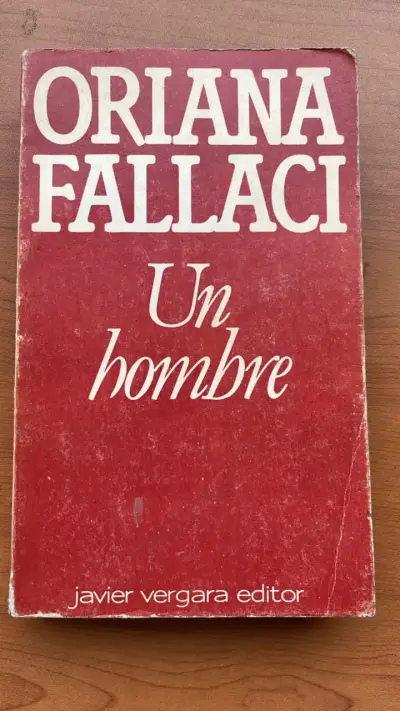 Libro 'Un Hombre' de Oriana Fallaci - miniatura 1
