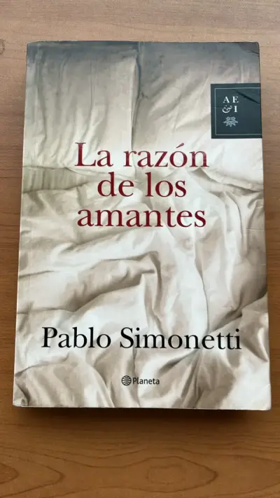 Libro 'La razón de los amantes' de Pablo Simonetti - miniatura 1