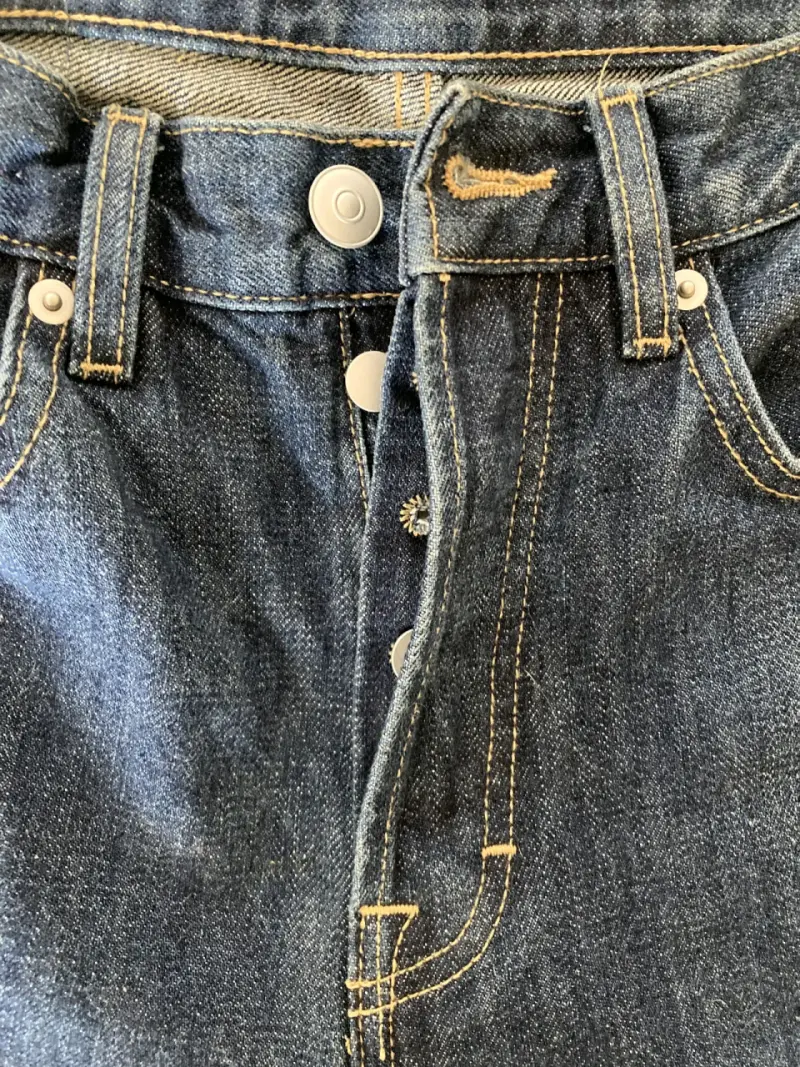 Jeans Zara de mezclilla azul para hombre - 3