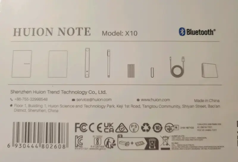 Tableta digitalizadora Huion Note nueva - 3