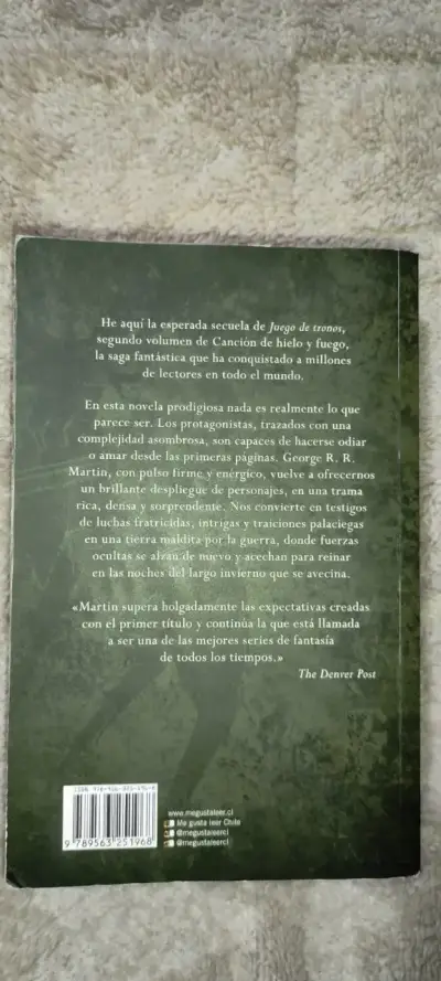 Libro 'Choque de Reyes' de George R. R. Martin - miniatura 2