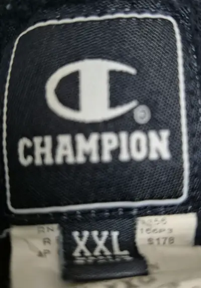 Polerón gris Champion con logo bordado - miniatura 3