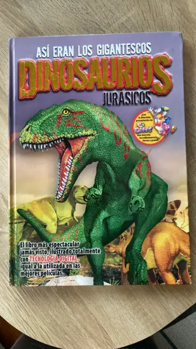 Libro ilustrado 'Dinosaurios Jurásicos' para niños - miniatura 1