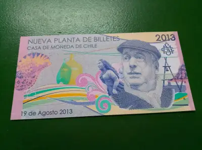Billete conmemorativo Casa de Moneda de Chile 2013 - miniatura 1