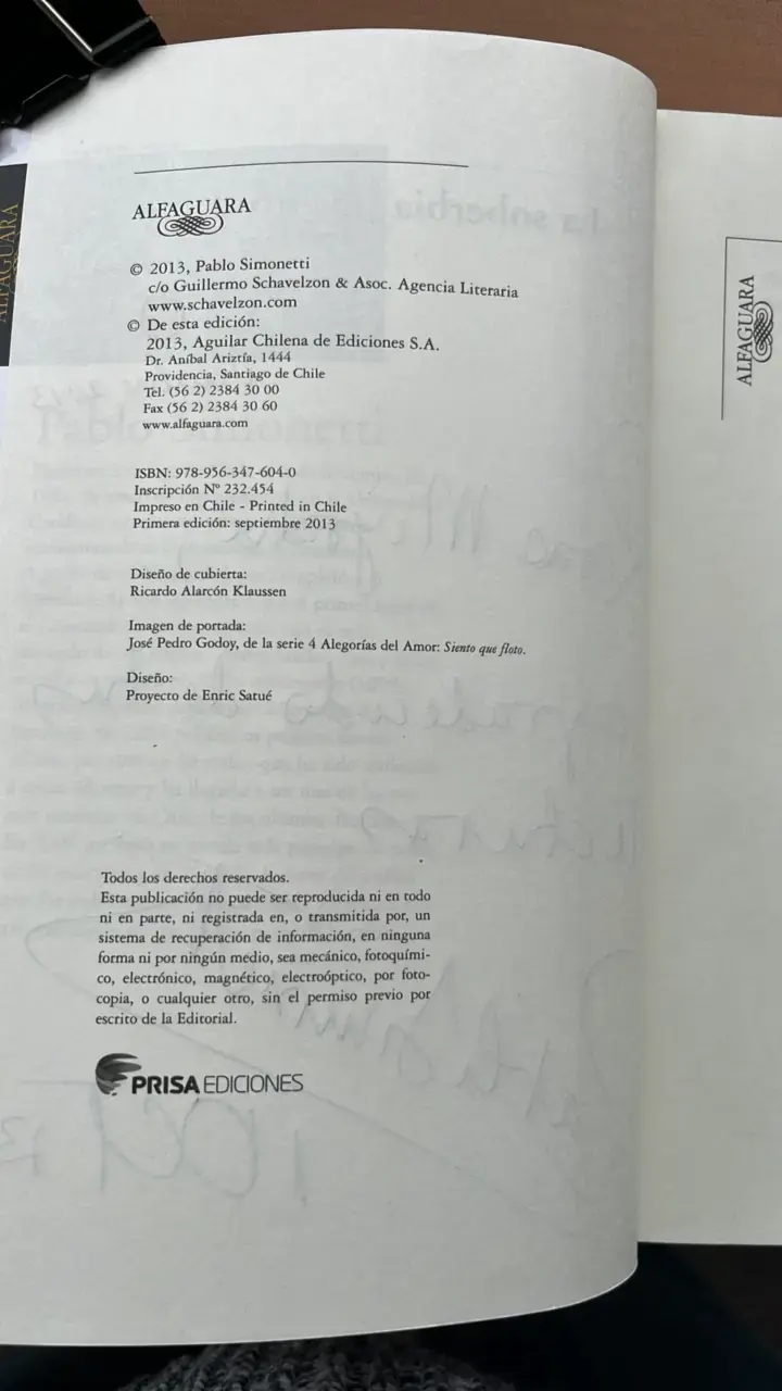 Libro 'La Soberbia Juventud' de Pablo Simonetti - 3