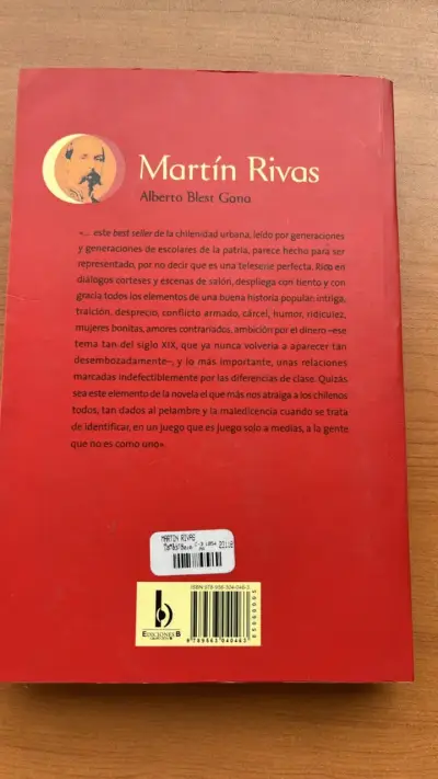 Libro Martín Rivas de Alberto Blest Gana - miniatura 2