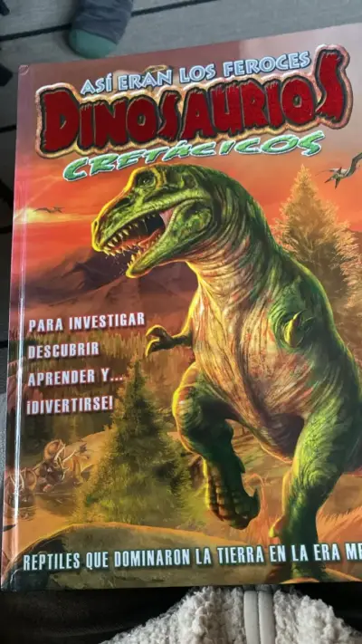 Libro 'Así Eran Los Feroces Dinosaurios Cretácicos' - miniatura 1