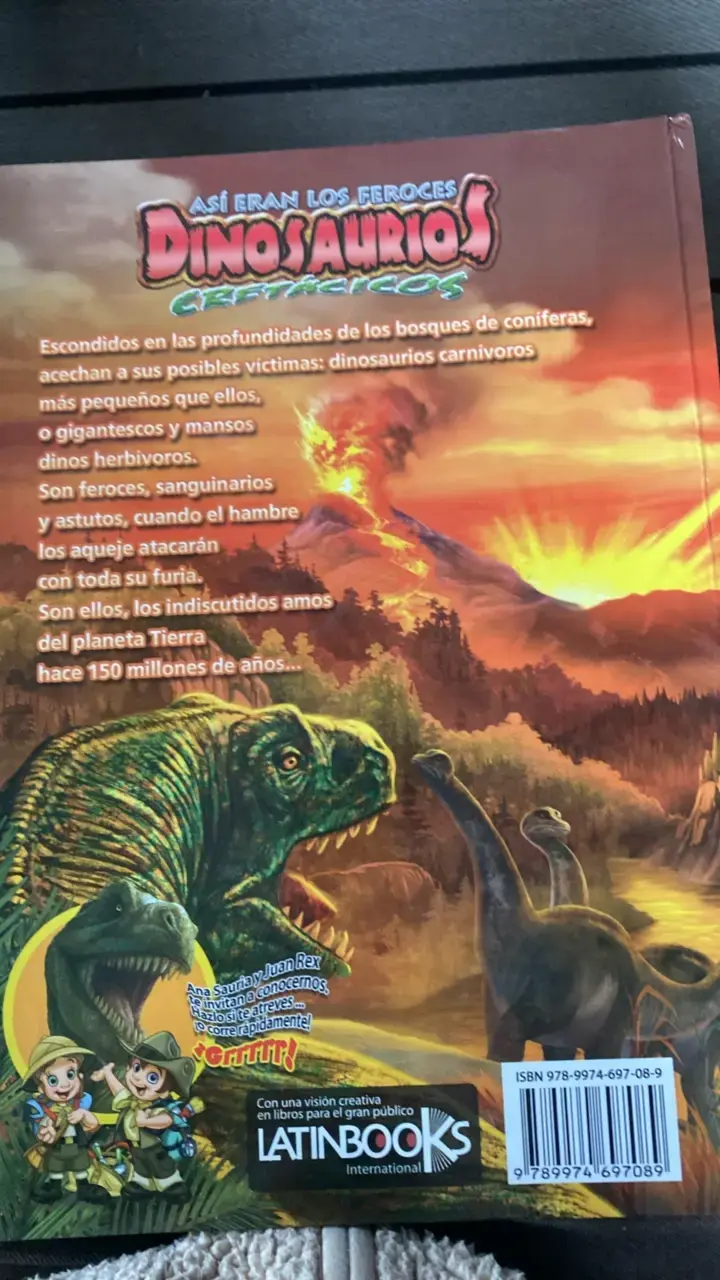 Libro 'Así Eran Los Feroces Dinosaurios Cretácicos' - 2