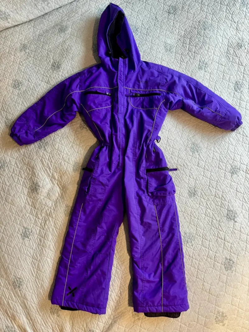 Enterito de nieve morado para niños XTM - 1