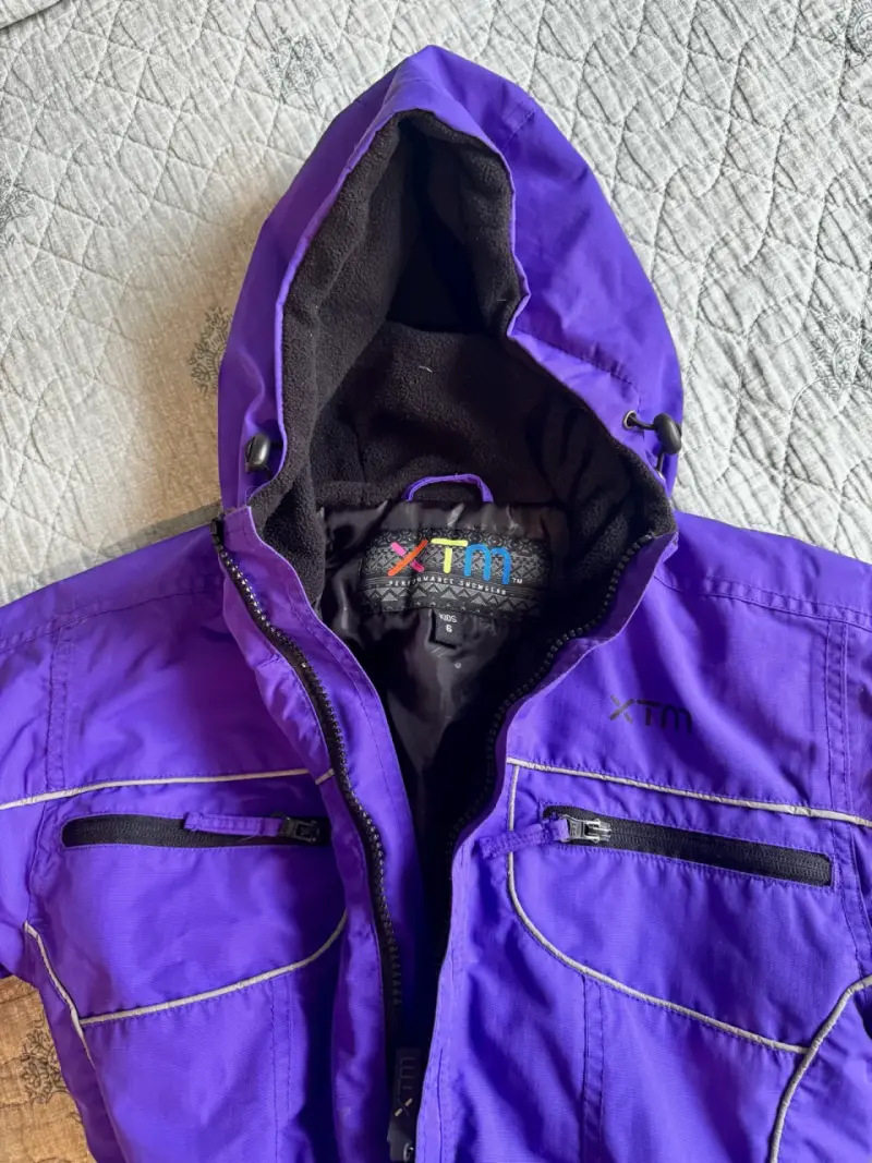 Enterito de nieve morado para niños XTM - 2