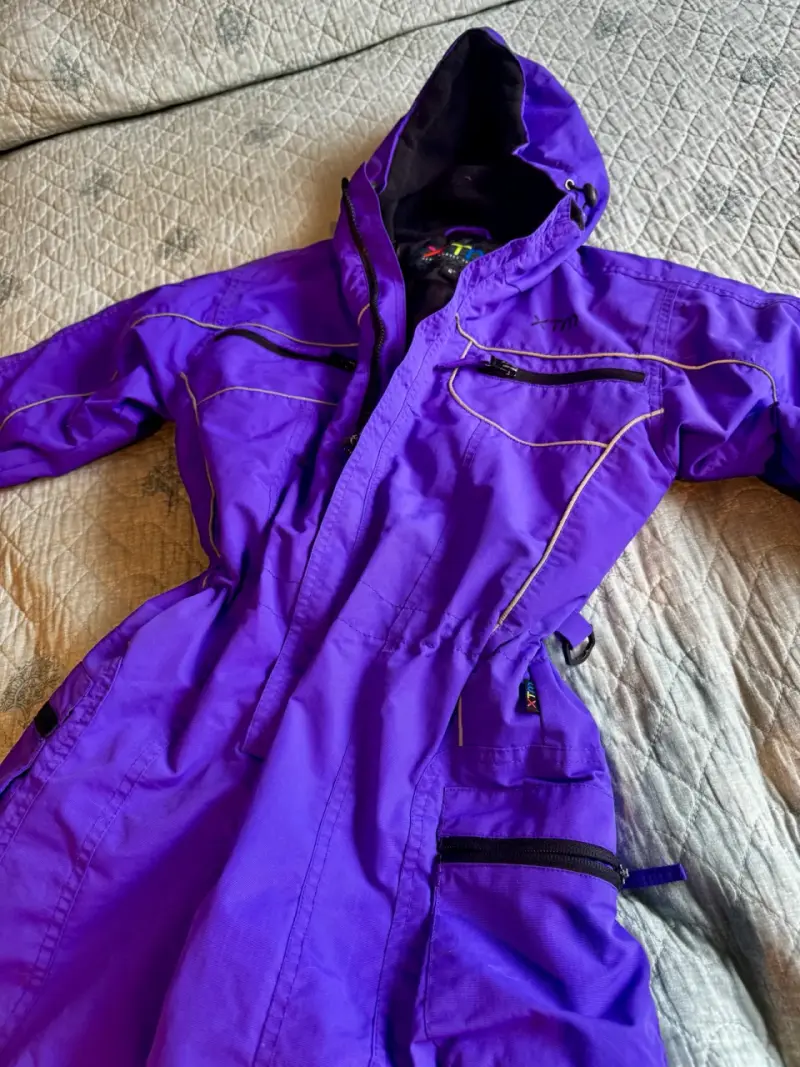 Enterito de nieve morado para niños XTM - 3