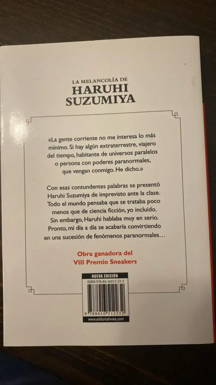 Libro La Melancolía de Haruhi Suzumiya - 2