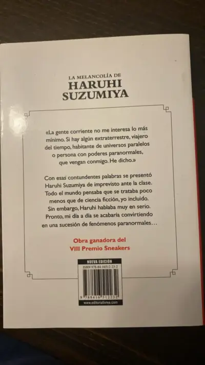 Libro La Melancolía de Haruhi Suzumiya - miniatura 2