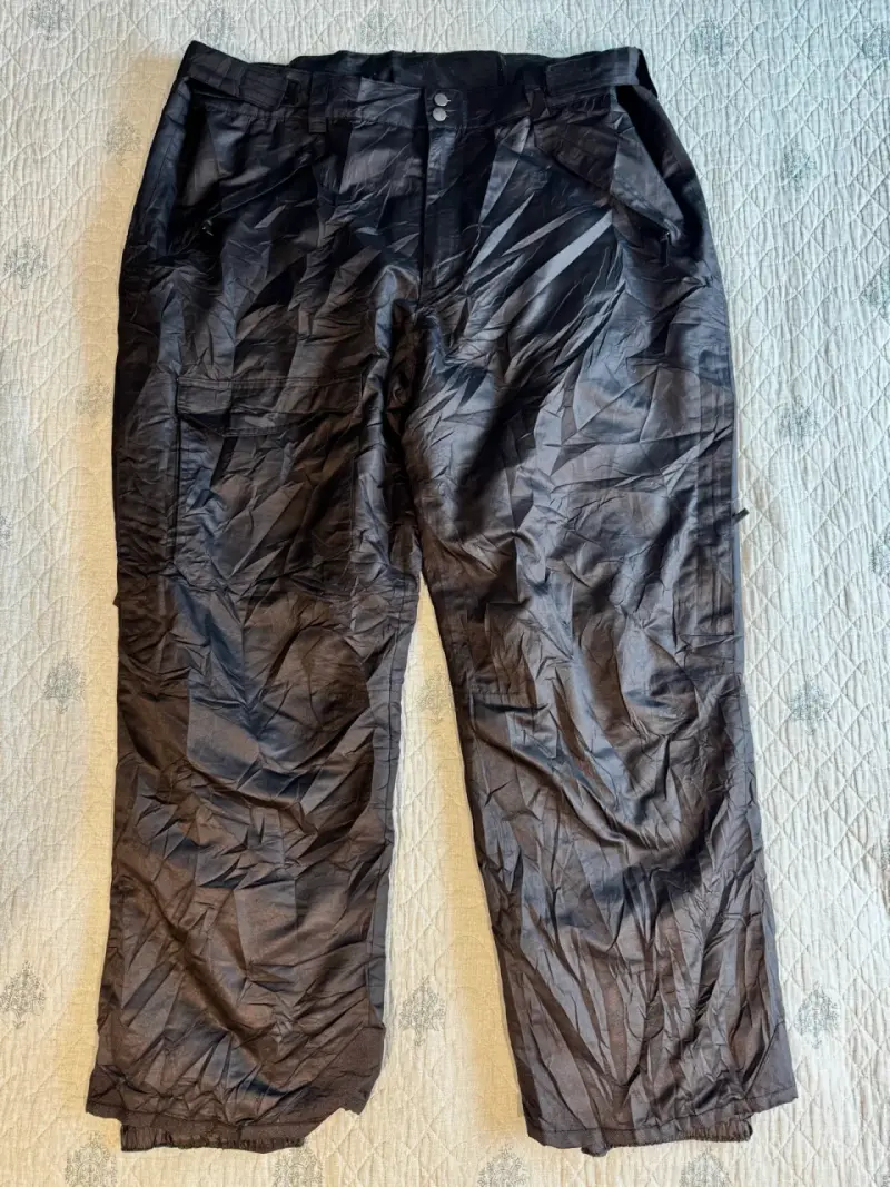 Pantalones Iceberg negros de poliéster talla 3XL - 1