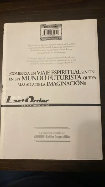 Manga Gunnm Last Order Volumen 1 - miniatura 2